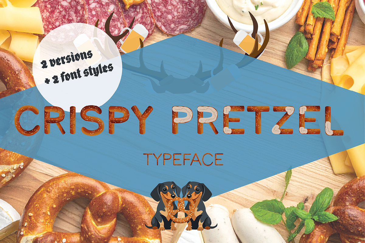 Rustic Bavarian Beer Festival Font, a Sans Serif Font by Bexx Atelier (Photo 1 of 2)