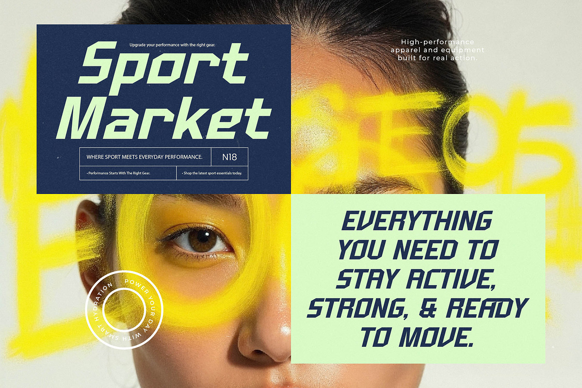 Menscity Futuristic Sporty Sans, a Sans Serif Font by timelesstype.co (Photo 15 of 20)