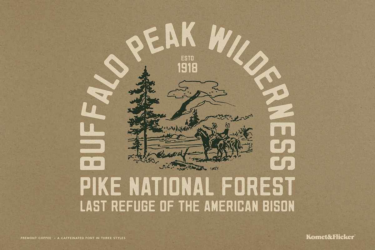 Fremont Coffee - A Caffeinated Font, a Sans Serif Font by Komet & Flicker (Photo 4 of 15)