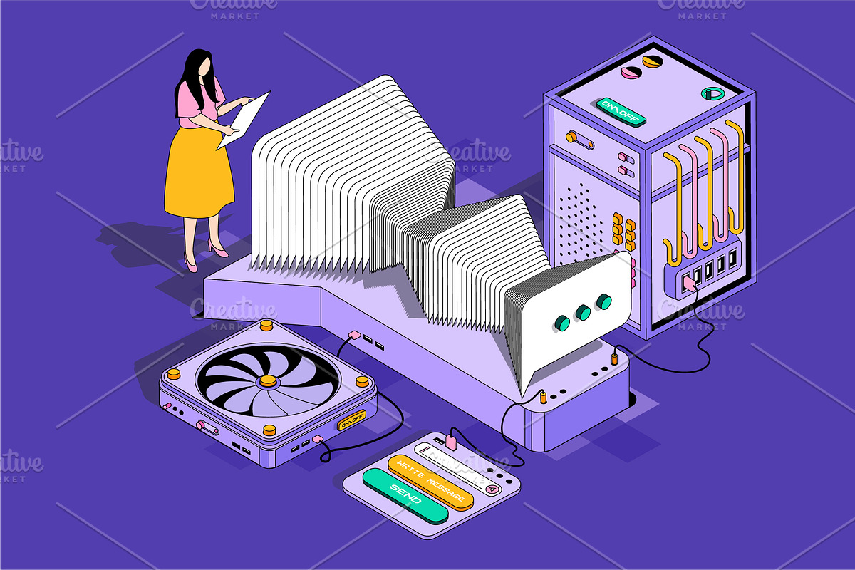 Isometric Web Concepts, a Templates & Theme by alexdndz (Photo 14 of 21)