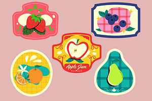 Pink Jam Jar Asset Illustration, an Illustration by graphicook