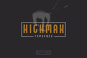 HIGHMAX(OUTLINE), a Font by j3world (Thumbnail 1 of 5)