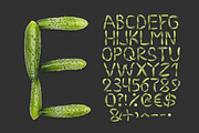 Cucumber Font, a Serif Font by Handmadefont (Thumbnail 2 of 8)