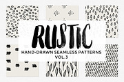 Rustic Hand Drawn Patterns Vol 3, a Pattern Graphic by Hello Brio (Thumbnail 1 of 8)