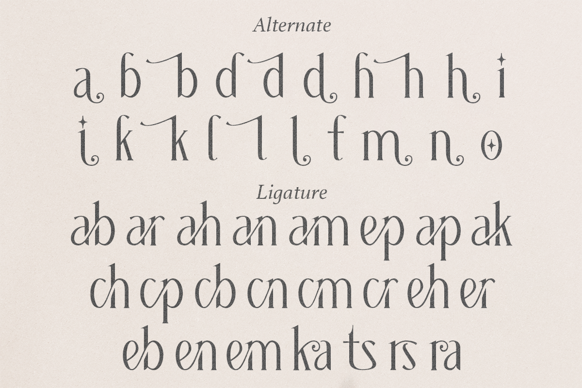 Grading - Modern Ligature Serif, a Serif Font by Pandeka Studio (Photo 10 of 10)