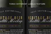 Beer Bottle Mockup V2, an Advertising Mockup by HexenDesigns (Thumbnail 6 of 13)