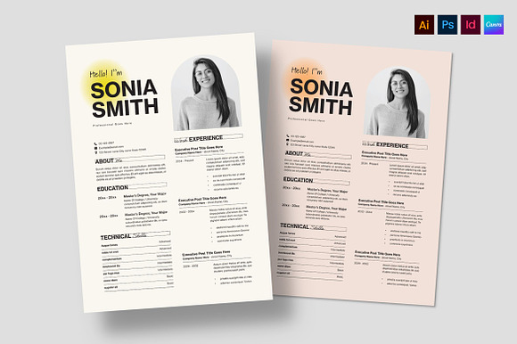 Resume Template preview 6