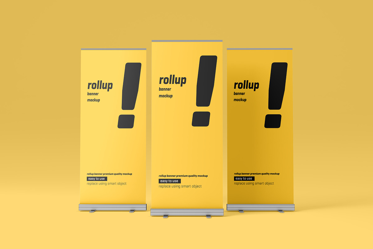 Roll Up Banner Mockup, an Advertising Mockup by Toasin Studio (Photo 19 of 23)