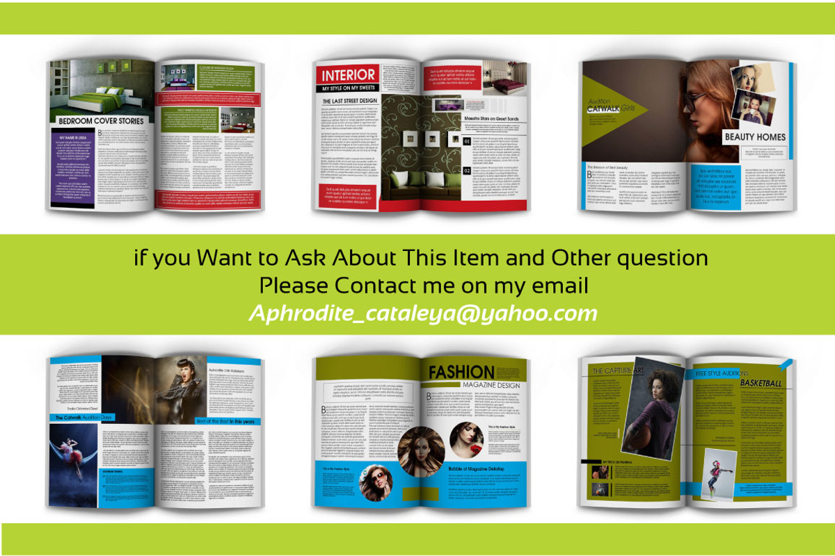 CATERINA MAGAZINE, a Magazine Template by Orlin (Photo 3 of 5)