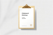 A4 Paper Clipboard Mockup, an Advertising Mockup by zpackcreative (Thumbnail 4 of 4)