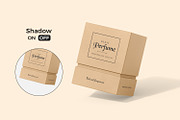 Kraft Box with Perfume Mockup, a Packaging Mockup by RamStudio2 (Thumbnail 8 of 11)