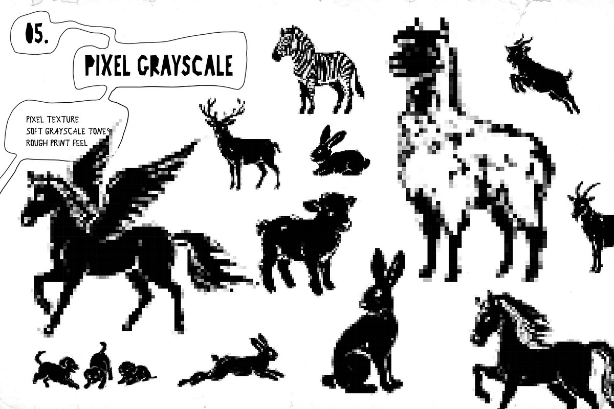 Cute Animals Graphic Pack, an Object Graphic by Inartflow (Photo 9 of 20)