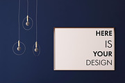 Mockup poster with a dining table, a Print Template by FilL239 (Thumbnail 8 of 18)