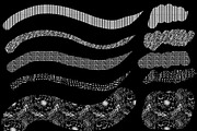 30 Procreate Textured Brushes, a Brush Add-On by Li Zamperini (Thumbnail 4 of 8)