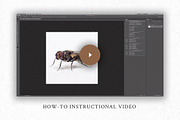 OBSIDIAN Charcoal Photoshop Actions, an Action Add-On by Forefathers (Thumbnail 9 of 9)
