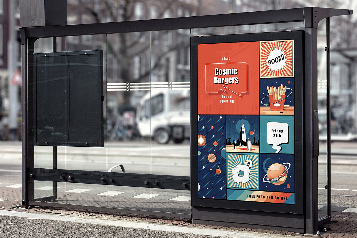 Space Chronicles Branding Collection, a Pattern Graphic by Polar Vectors (Photo 17 of 22)