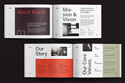 Creative Brand Identity Guidelines, a Brochure Template by E-Type (Thumbnail 3 of 12)