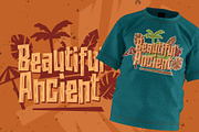 Naluka - Ethnic Font with Extras, a Font by Arterfak Project (Thumbnail 3 of 13)
