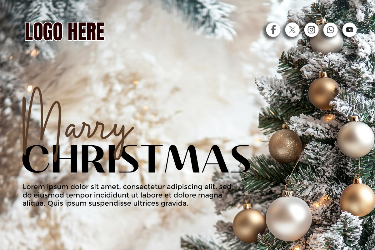 Christmas Day Bundle Template, a Social Media Template by gstudiovect21 (Photo 6 of 17)