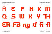 Fonteira Geometric Sans Serif Font, a Sans Serif Font by Vadovastd (Thumbnail 4 of 9)