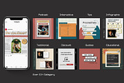 Instagram Engagement Retro CANVA, a Social Media Template by Analogi Studio (Thumbnail 17 of 24)