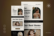 Email Newsletter Retro, an Email Template by graphicook (Thumbnail 1 of 3)