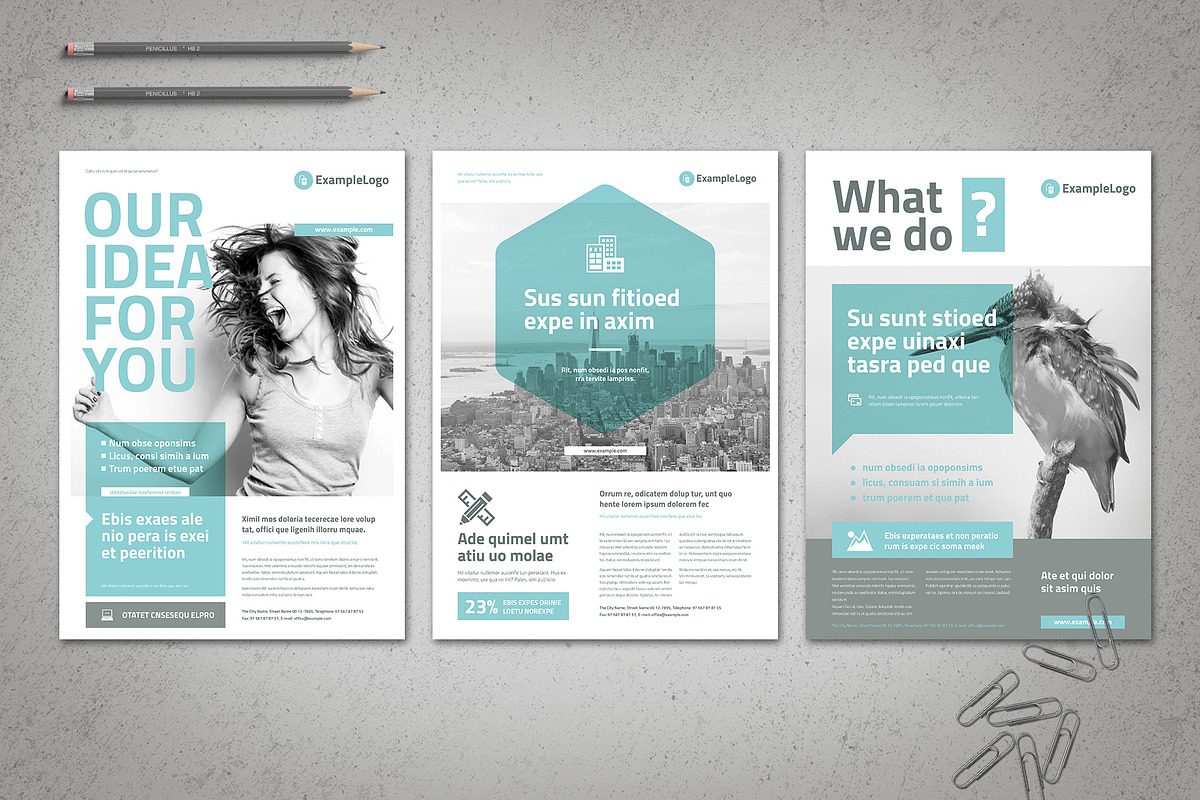 Flyer Bundle, a Flyer Template by TypoEdition (Photo 5 of 13)