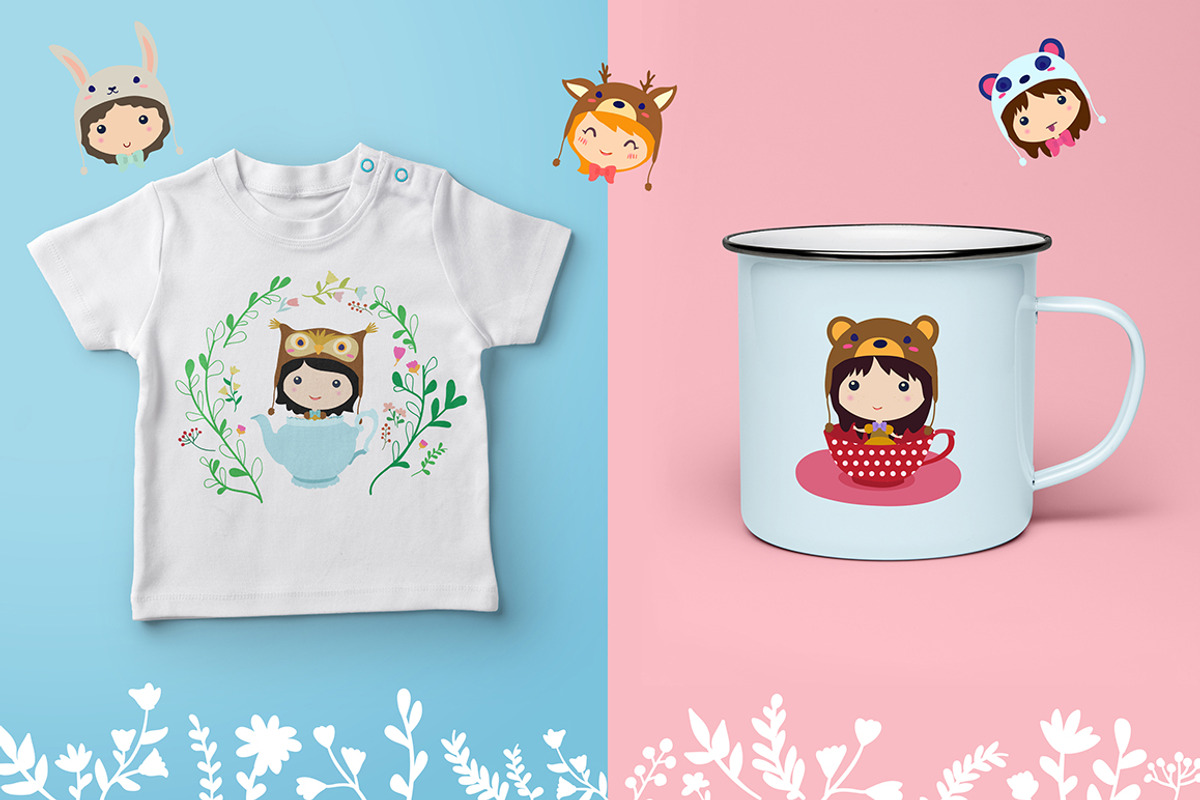 The cute critter girls, a Background Graphic by Lunoceros (Photo 3 of 7)