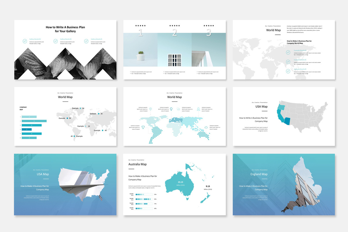 Business Plan PowerPoint Template, a Presentation Template by WhiteGraphic (Photo 45 of 50)