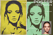 Poster Retro Color Effect Photoshop, an Action Add-On by Alexiva (Thumbnail 3 of 8)