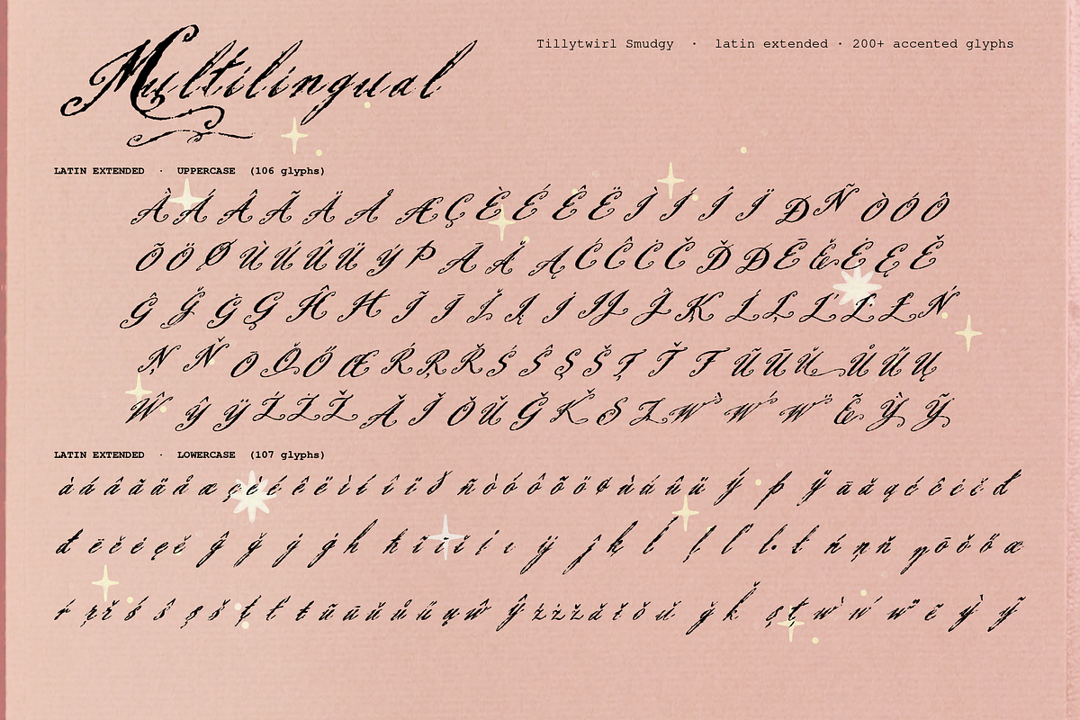 Tillytwirl - Whimsy Hand drawn Font, a Script Font by Lilithcollageart (Photo 14 of 20)