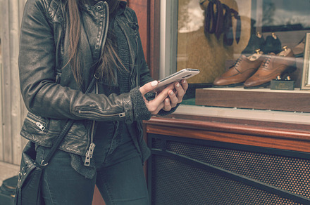 Woman Talking On Galaxy S5 preview 5