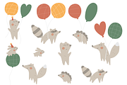 Let's celebrate, an Animal Illustration by cutelevindesign (Thumbnail 2 of 11)