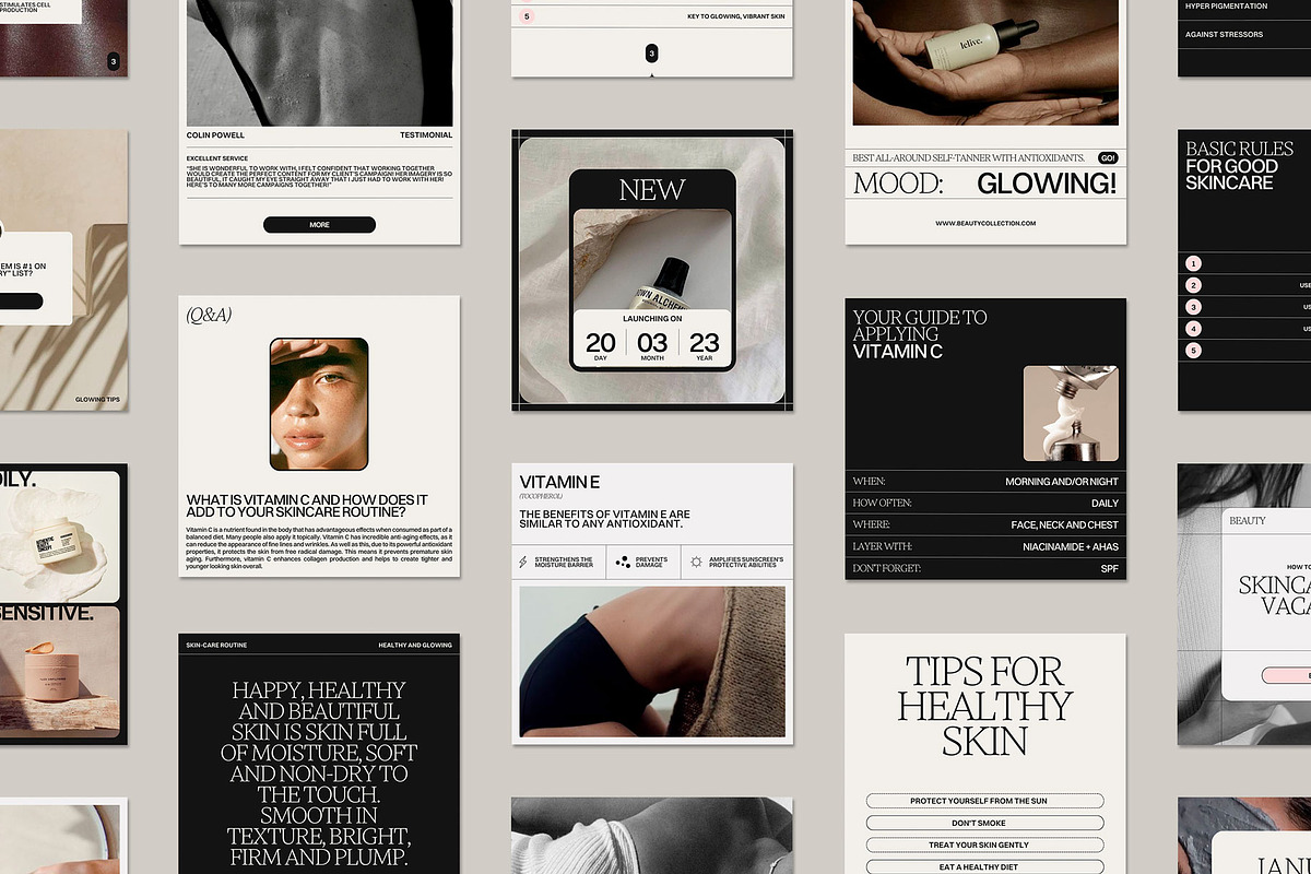 Beauty Social Media Template, a Social Media Template by Moscovita Studio (Photo 20 of 38)