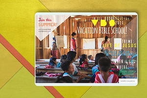 VBS/ Vacation Bible School template