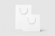 High Quality Shopping Bag Mockup, a Packaging Mockup by zpackcreative (Thumbnail 4 of 4)
