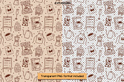 Cafe and Bakery Line Art Graphic Set, a Food Illustration by Drafts n Doodles (Thumbnail 7 of 12)