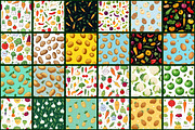 Vegetables Pattern, a Pattern Graphic by Forhadx5 (Thumbnail 6 of 12)