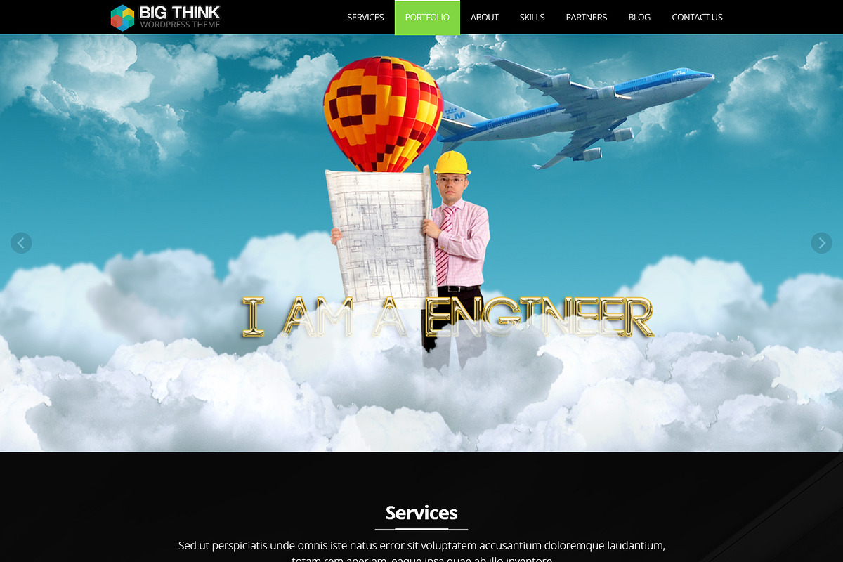 BIG THINK Multipurpose WP Theme, a WordPress Template by hsoft (Photo 5 of 5)