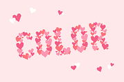 Paper Hearts Font, a Sans Serif Font by Lauren Ashpole (Thumbnail 2 of 5)