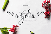 Azelia, a Script Font by Deniz86 (Thumbnail 2 of 8)