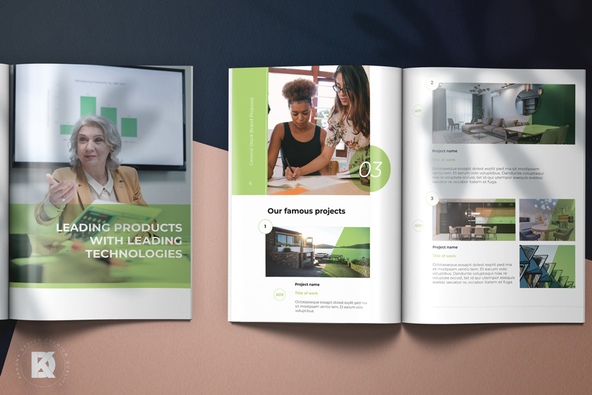 Green Project Proposal, a Brochure Template by Kahuna Design (Photo 4 of 11)