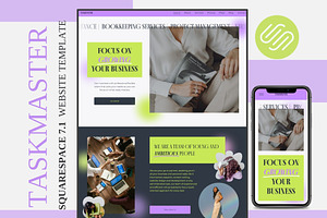 Virtual Assistant Website Template