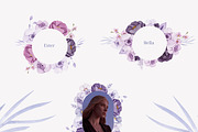 Very Peri Blooming Spring Set, an Illustration by nathalieclaire (Thumbnail 11 of 17)
