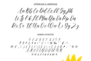 Sunflower In Summer Font, a Script Font by Scratchones (Thumbnail 6 of 7)