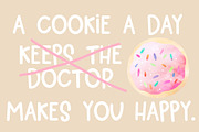 Vanilla Cookies | Handwritten Font, a Sans Serif Font by Jodi Van der Kruik (Thumbnail 5 of 6)