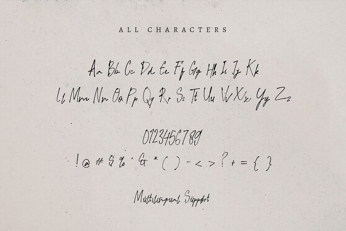 Sigmantika - Hantwritten Script Font, a Script Font by Kincrev Studio (Photo 5 of 6)