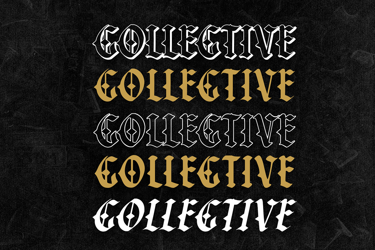 SICARIOS, a Blackletter Font by dansdesign (Photo 7 of 8)
