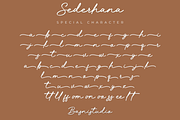 Sederhana – Bold Handwritten Font, a Handwritten Font by Basnistudio (Thumbnail 9 of 10)