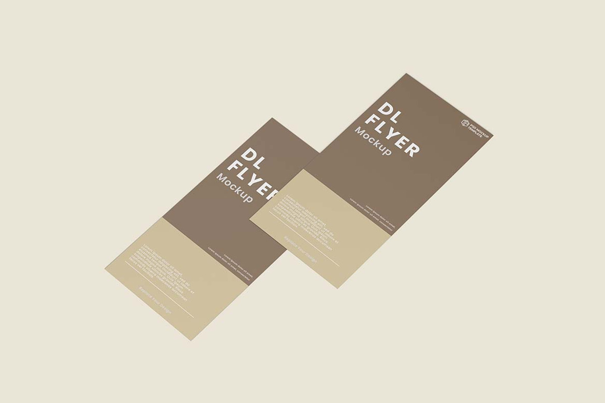 DL Flyer Mockup, an Advertising Mockup by tiyasprabawa (Photo 3 of 5)